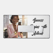 Success Begins with Actions... Deskmat (Clavier et souris)