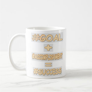"SUCCESS EQUATION" — Cute Design. Bestel nu Koffiemok