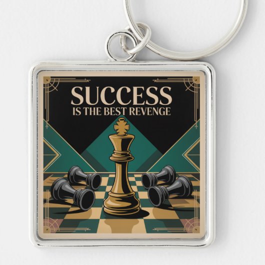 Success Is The Best Revenge Sleutelhanger (Voorkant)