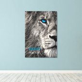Success My Only Option Motivational Quote Canvas Afdruk (Insitu (Houten vloer))
