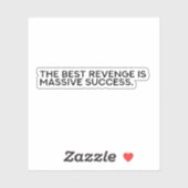 success stickers,quote motivational,ambition sticker (Vel)