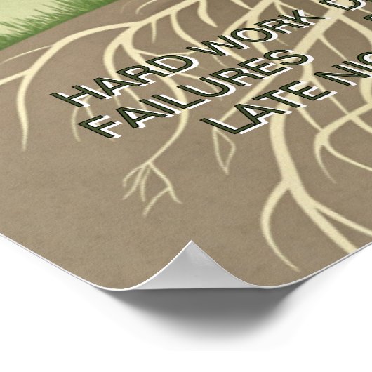 Success Tree Motivatie Poster (Hoek)