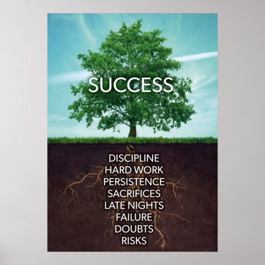 Successtructuur Motivatie Poster (Voorkant)