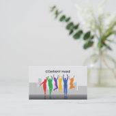 Succesteam Visitekaartje (Staand voorkant)