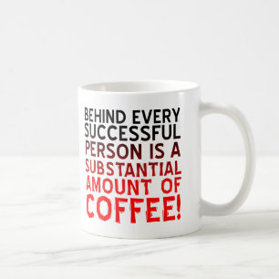 Succesvol Koffie Persoon Grappige Mok of Reisbeker