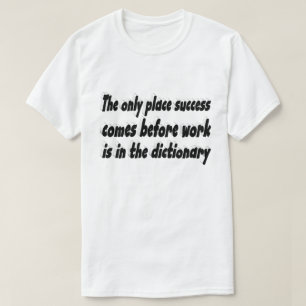 Succeswerk Motivatie offerte T-shirt