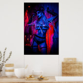 Succubus Cosplay3 Poster (Keuken)