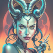 Succubus Evil Sticker (Voorkant)