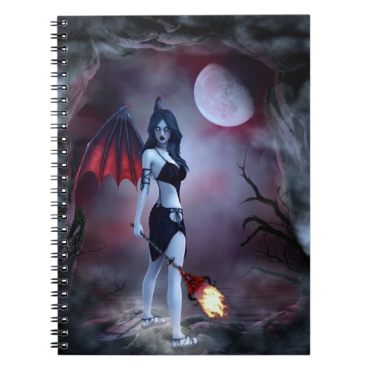 Succubus Fantasy Notitieboek (Voorkant)