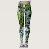 Succulatuur Botanische Leggings Womens Jogging Yog (Voorkant)