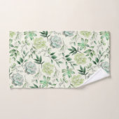 Succulatuur en groene lederen keukenset bad handdoek (Handdoek)