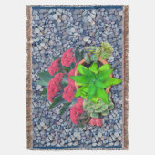 Succulatuur op een rivierbedding deken (Voorkant Verticaal)