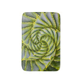 Succulent Bath Mat voor uw kustbadkamer (Voorkant Verticaal)
