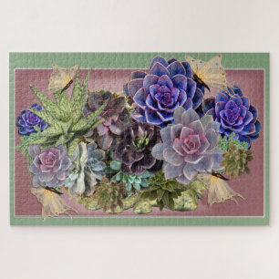 Succulent beeldscherm legpuzzel