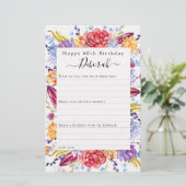 Succulent Birthday Deel een Kaart van het Geheugen (Staand voorkant)