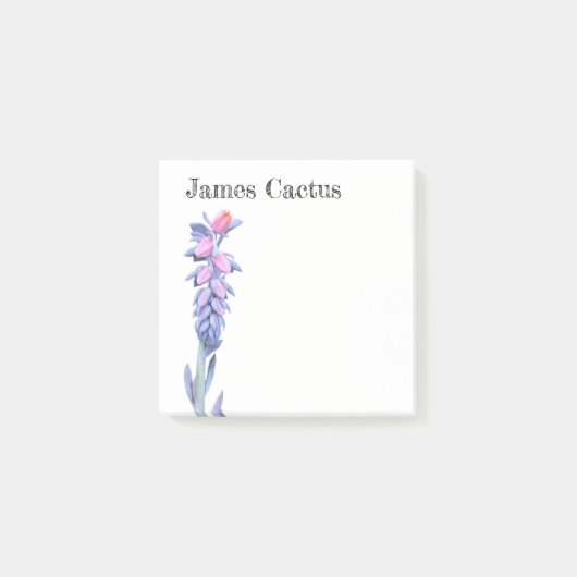  Succulent Bloom Post-it Nota's Post-it® Notes (Voorkant)