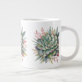 succulent bouquet Classic Mug, 11 oz Extra Grote Beker (Rechts)