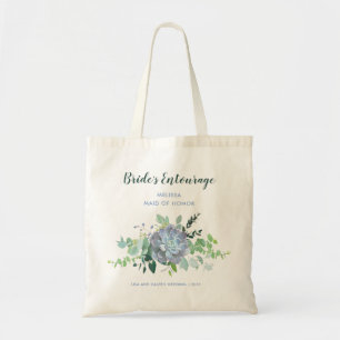 Succulent Bride's Entourage Bag Tote Bag