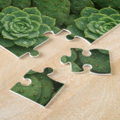 Succulent & Cactus Botanisch Patroon Legpuzzel (Zijkant)