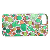 Succulent Cactus Potted Planten Green Cacti Garden Case-Mate iPhone Case (Achterkant (Horizontaal))