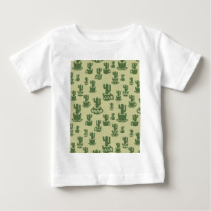 Succulent cactussilhouet in bekertjes en potten