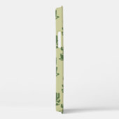 Succulent cactussilhouet in bekertjes en potten Case-Mate iPhone case (Achterkant / Rechts)