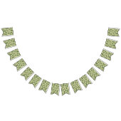 Succulent cactussilhouet in bekertjes en potten vlaggetjes (Alle)