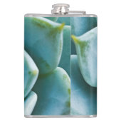 Succulent Closeup Heupfles (Achterkant)