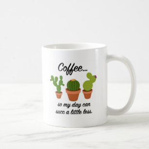 Succulent Coffee Mok - linkshandig