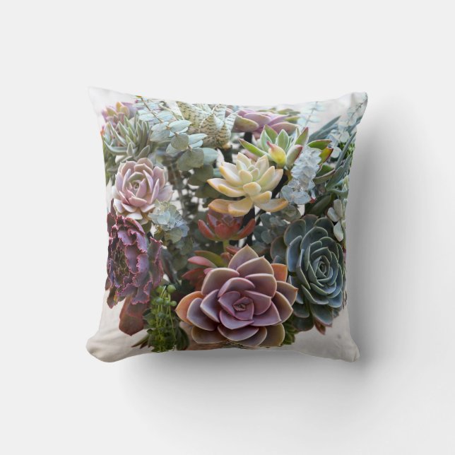 Succulent Coussin Echeveria Bouquet (Recto)