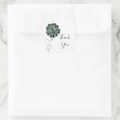 Succulent Dank u Sticker (Tas)