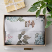 Succulent Element toadstool ontkoppelpapier. Tissuepapier (Geschenk)