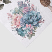 Succulent Element toadstool ontkoppelpapier. Tissuepapier (Detail)