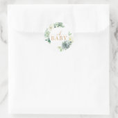 Succulent en groen Oh Baby Sticker (Tas)