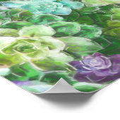 Succulent Garden door Cindy Bendel Poster