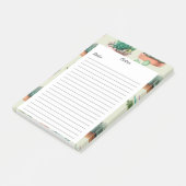 Succulent Garden Notitieblok 🌵📝💚Post-it Notitie Post-it® Notes (Schuin)