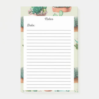 Succulent Garden Notitieblok 🌵📝💚Post-it Notitie Post-it® Notes