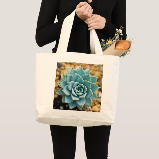 Succulent Grote Tote Bag (Voorkant (product))