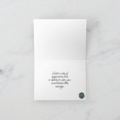 Succulent Hartelijk dank Kaart (Binnen)