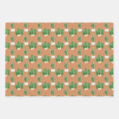 Succulent Inpakpapier Vel (Voorkant 2)