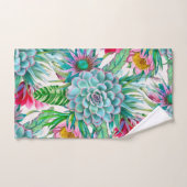 Succulent jardin tropical (Serviette à main)