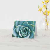 Succulent Kaart (Gele Bloem)