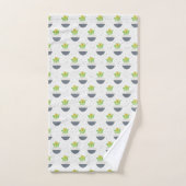 Succulent Kalanchoe Plant Mam Pattern Bad Handdoek (Handdoek)