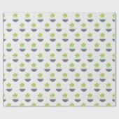 Succulent Kalanchoe Plant Mam Pattern Cadeaupapier (Vlak)