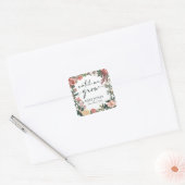 Succulent Kijk me groeien Baby shower gunst Label (Envelop)