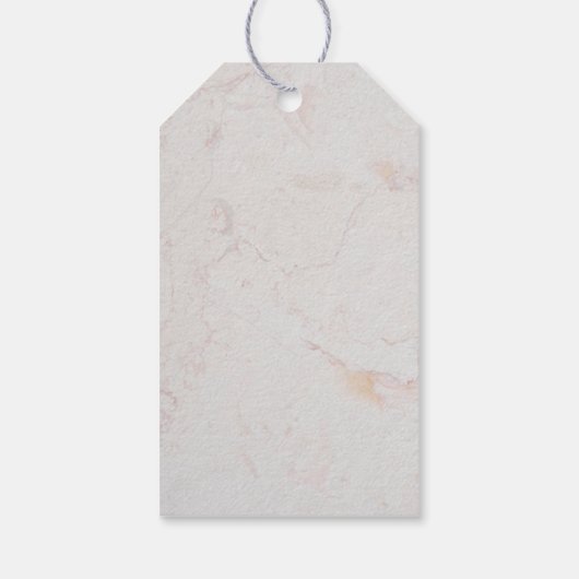 Succulent Laat liefde groeien Botanische bruiloft  Cadeaulabel (Achterkant)