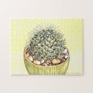 Succulent mammillaria puzzle legpuzzel