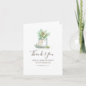 Succulent Mason Jar Verdure Merci rustique (Devant)