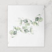 Succulent met het moderne huwelijk van de Eucalypt (Buitenkant ongevouwen)