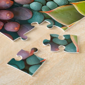 Succulent Motif Easy Cerveau Art Puzzles Photo Puz (Côté)